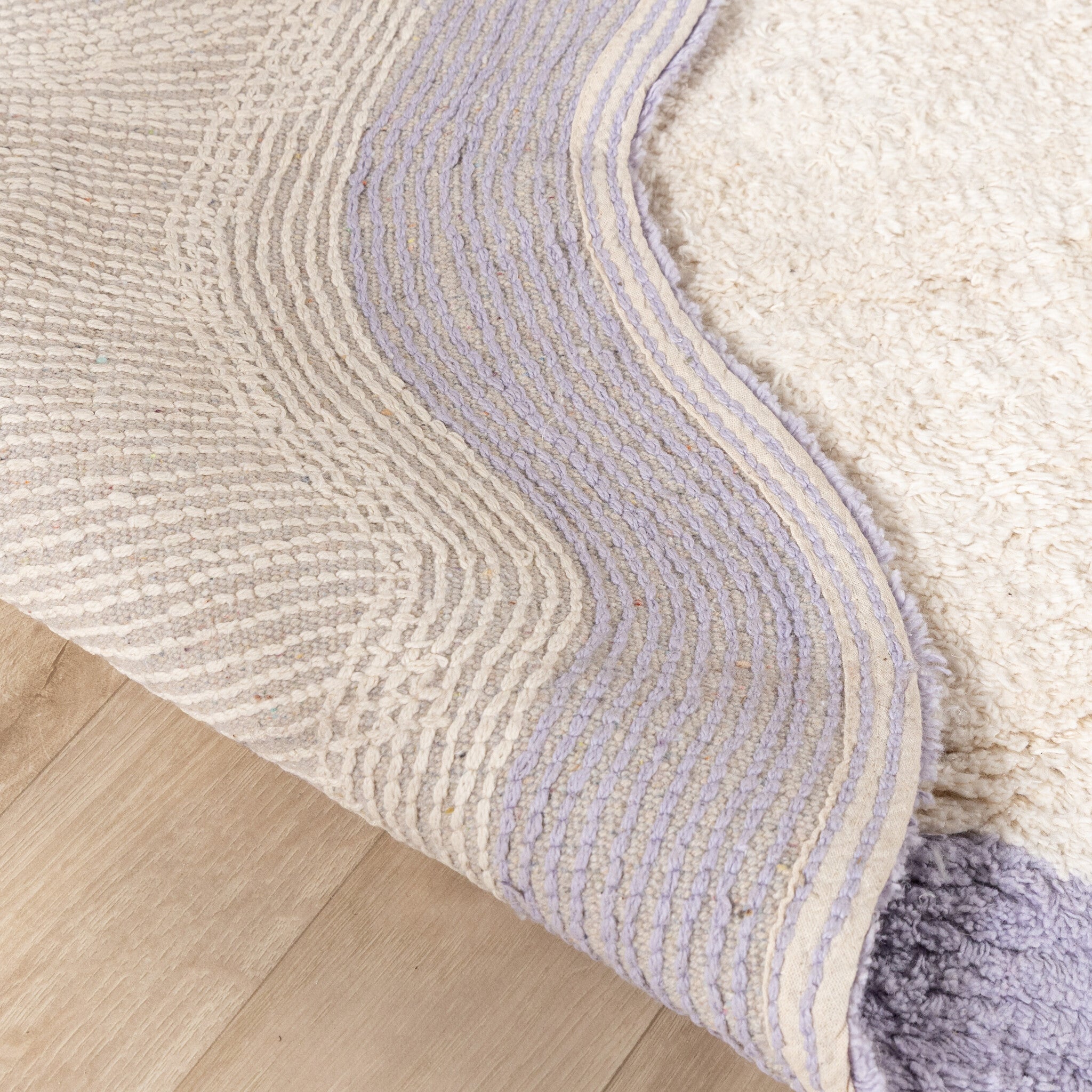 Washable Runner – Hazy Lilac/Cream