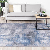 Modern Rug - Strength Blue