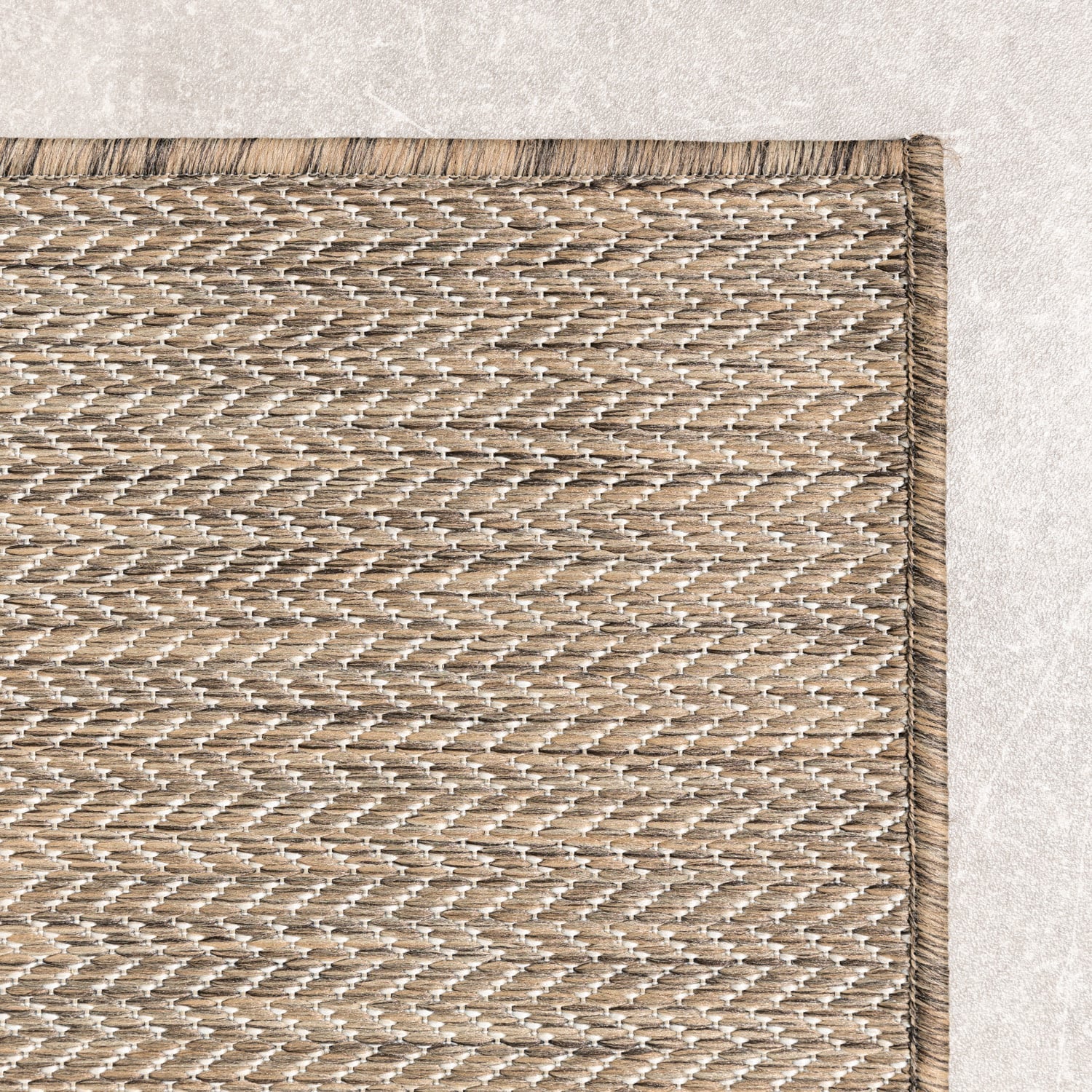 Outdoor Runner Rug - Malta Arrow Natural