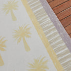 Outdoor Rug - Oasis Palm Yellow/Lilac
