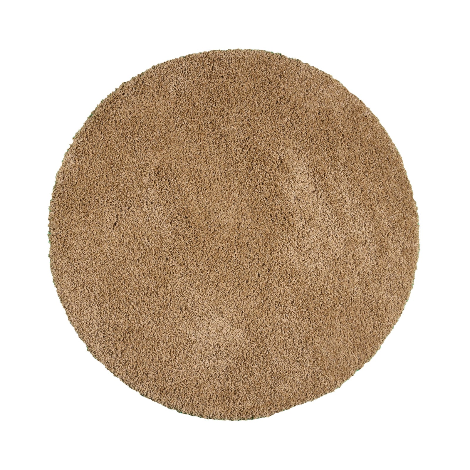 Round shaggy rug - Yves Gold