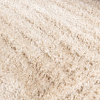 Round Scandinavian rug - Lova Arches Beige