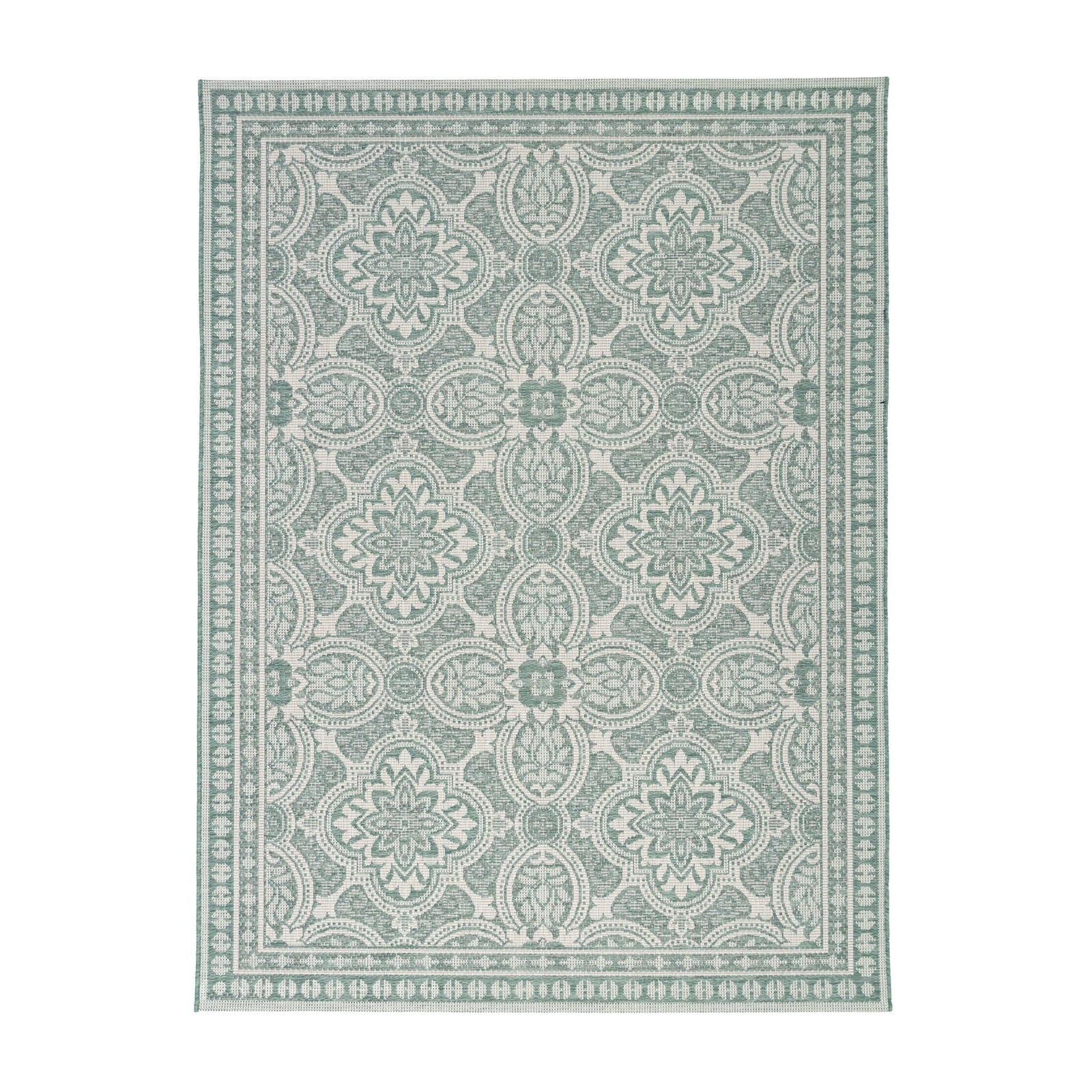 Outdoor Rug - Summer Oriental Green