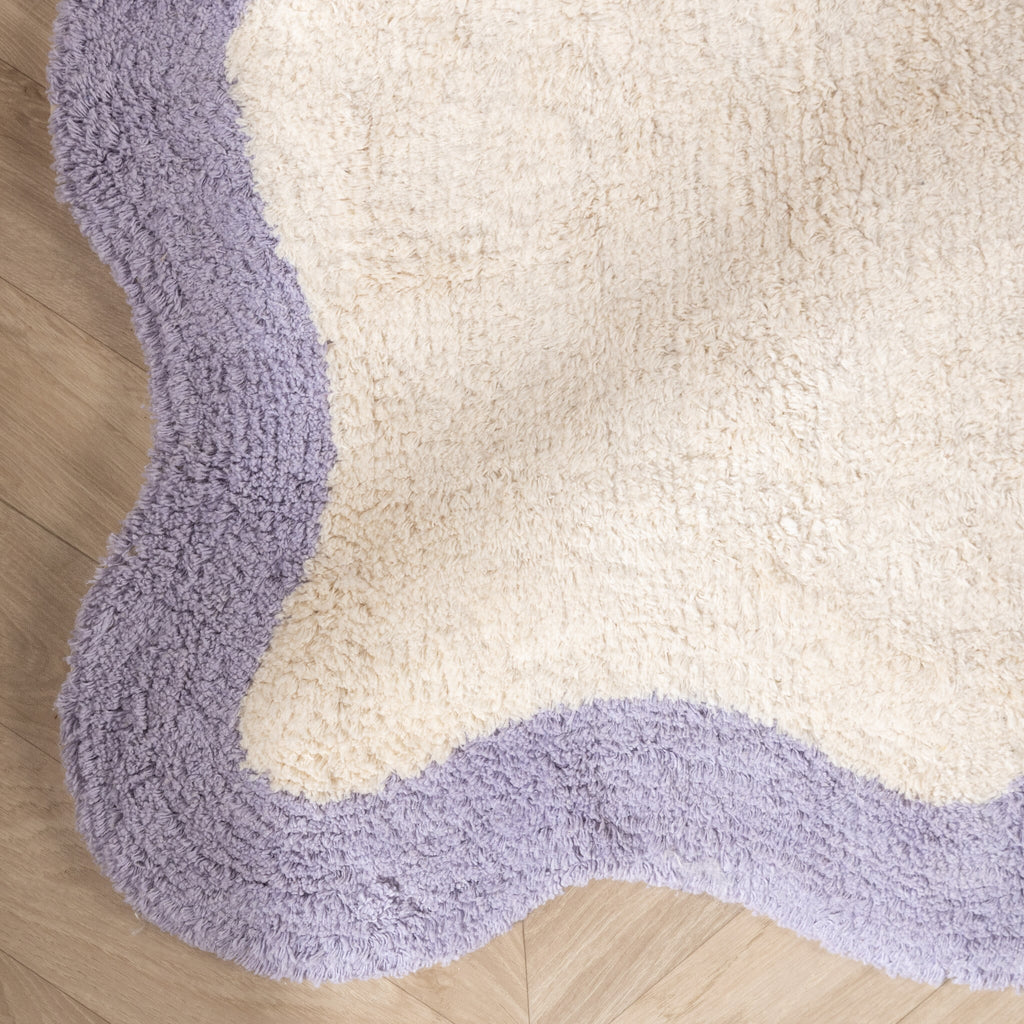 Washable Rug – Hazy Lilac/Cream
