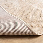 Round Scandinavian rug - Lova Arches Beige