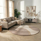 Round Wool Rug – Vienna Beige