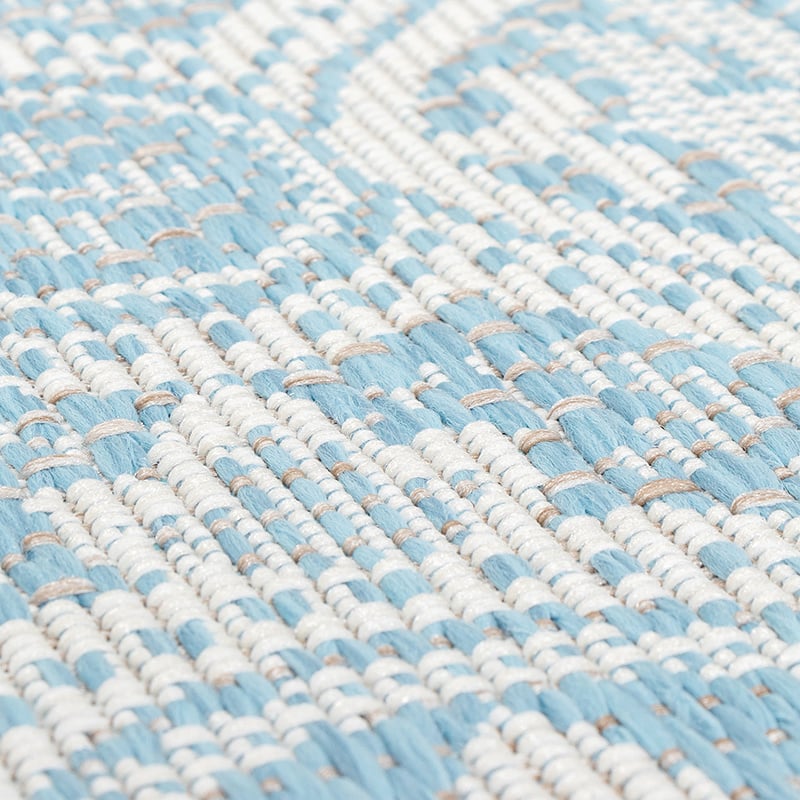 Outdoor Rug - Summer Oriental Light Blue