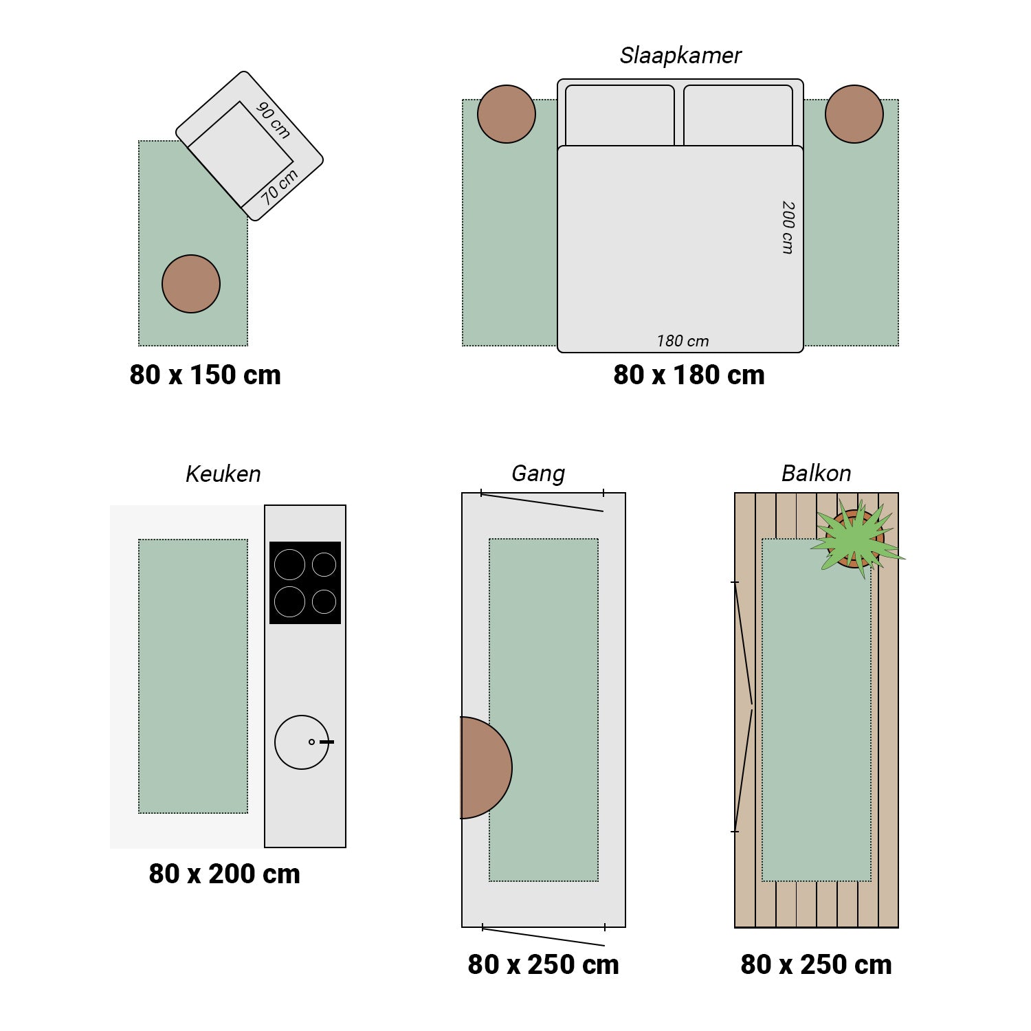 Balcony Rug - Sierra Border Cream/Beige