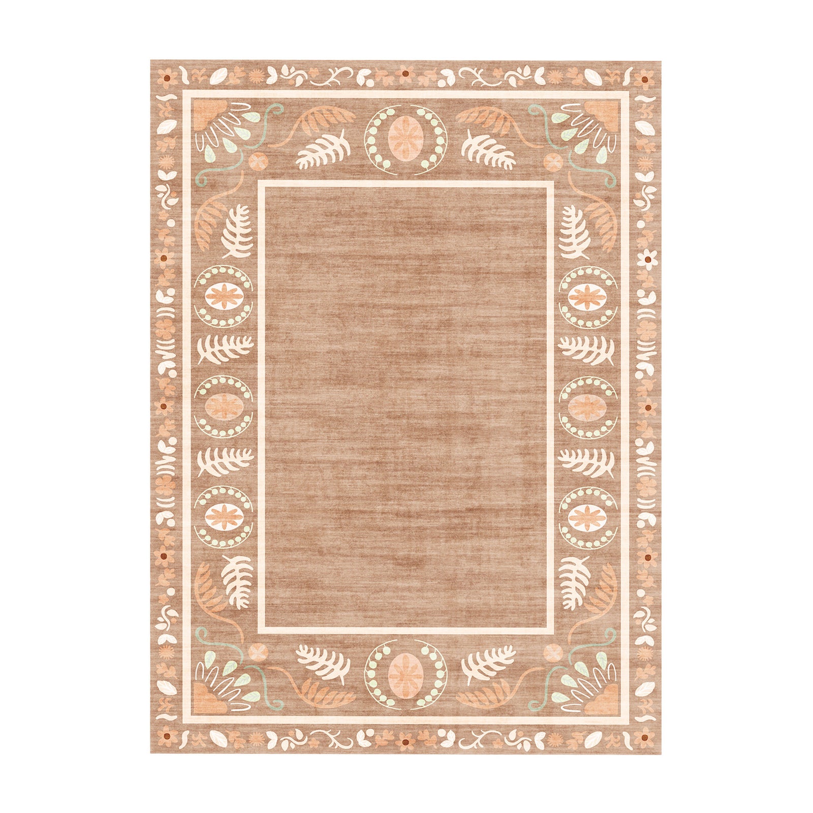 Outdoor rug - Maui Border Terracotta