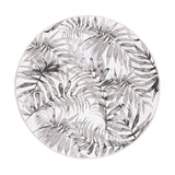 Round Rug - Palmier Leaves Grey