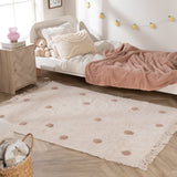 Kids Room Rug – Lou Dots Taupe