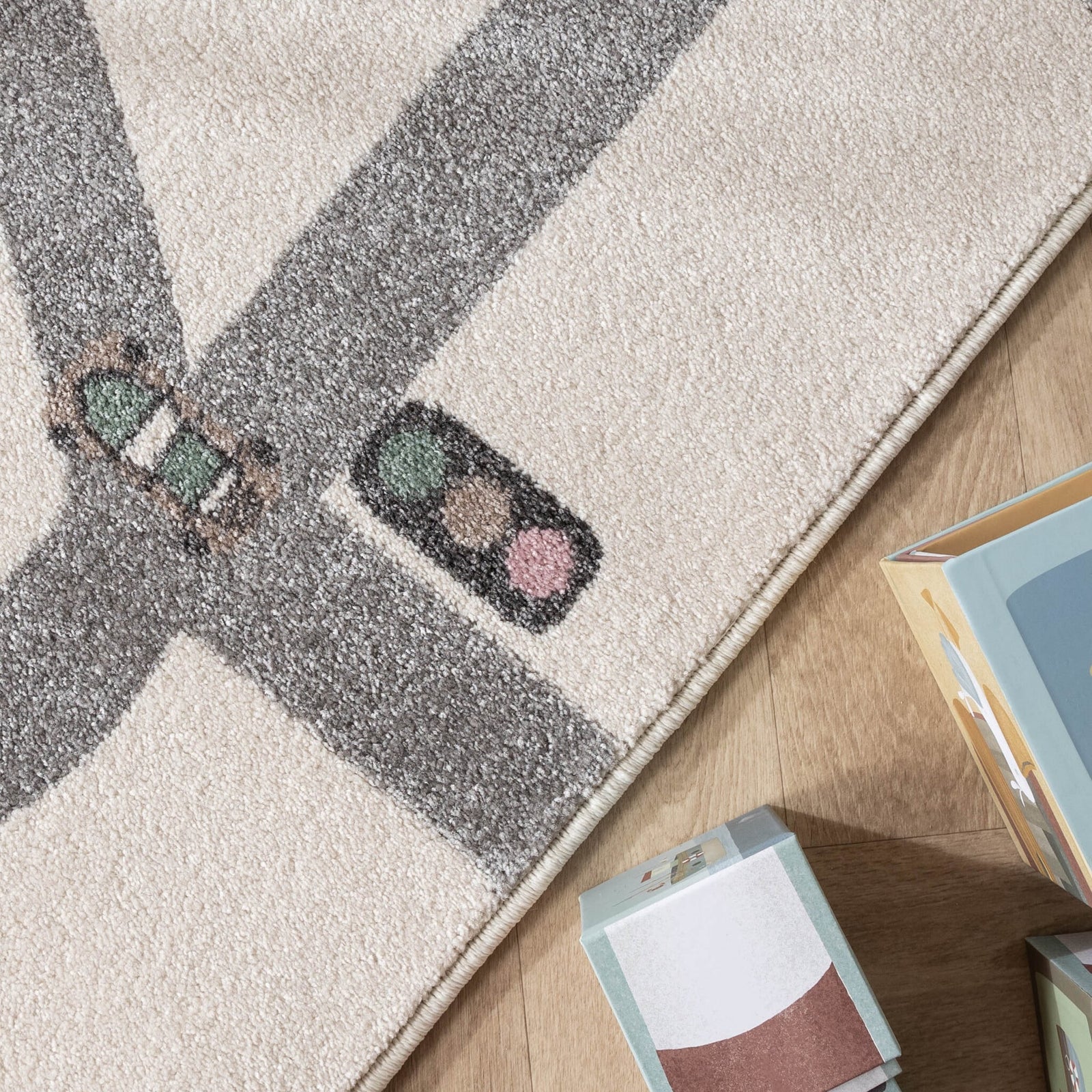 Kids Room Rug - Bowie Road Cream