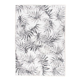 Botanical Rug - Palmier Leaves Grey