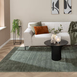 Viscose Rug - Jean Dark Green