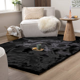 Soft High Pile Rug - Comfy Supreme Black