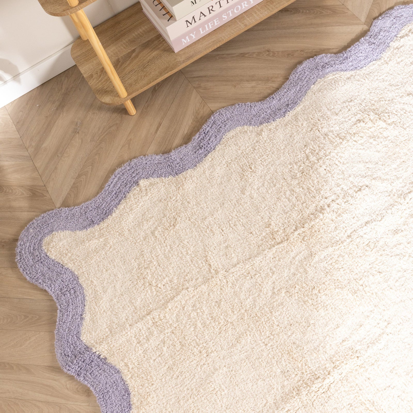 Washable Runner – Hazy Lilac/Cream