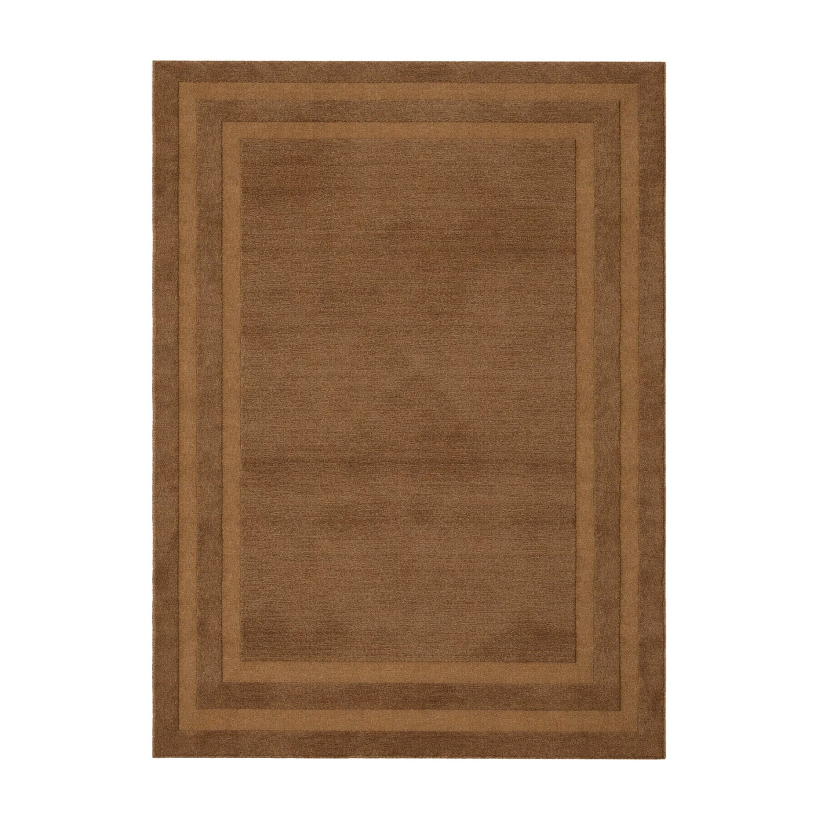 Wool rug - Judith Border Brown