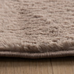 Soft Low-Pile Rug – Cozy Pebble Taupe