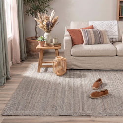 Jute Rug - Fair Grey