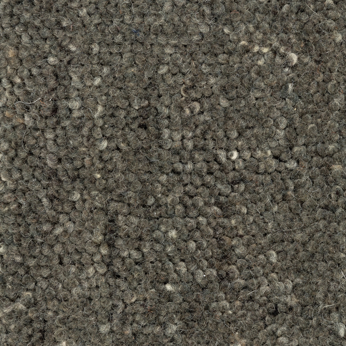 Round Berber Rug - Aicha Dark Green