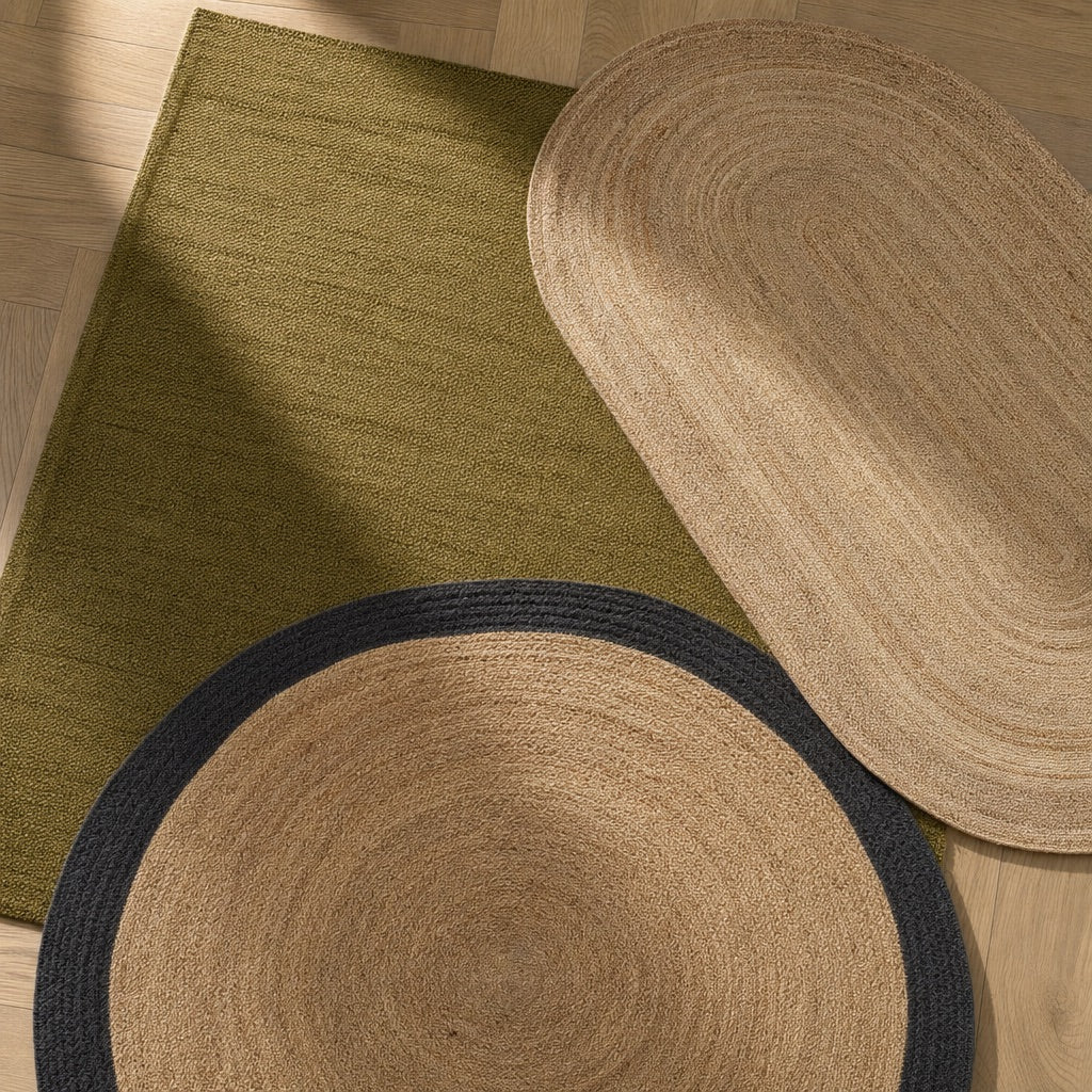 Jute Rug - Fair Grey