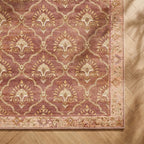 Dywan vintage - Sage Grid Terakota
