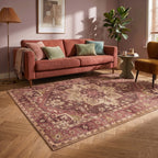Dywan vintage - Sage Medallion Red