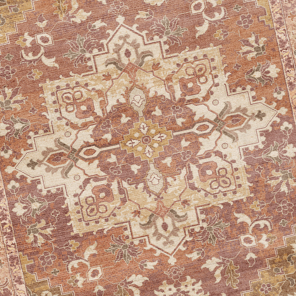 Dywan vintage - Sage Medallion Terakota