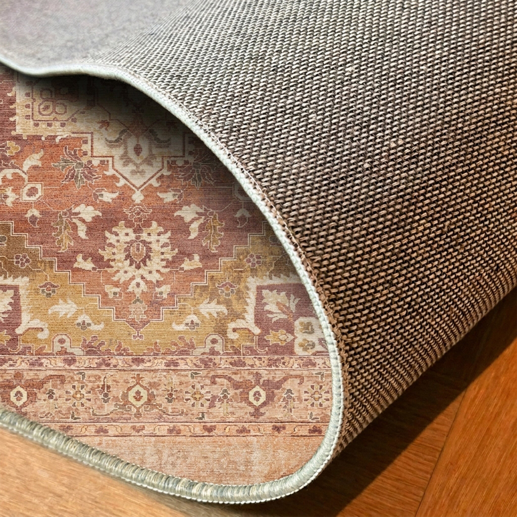 Dywan vintage - Sage Medallion Terakota