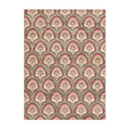 Vintage rug - Sage Pattern Green