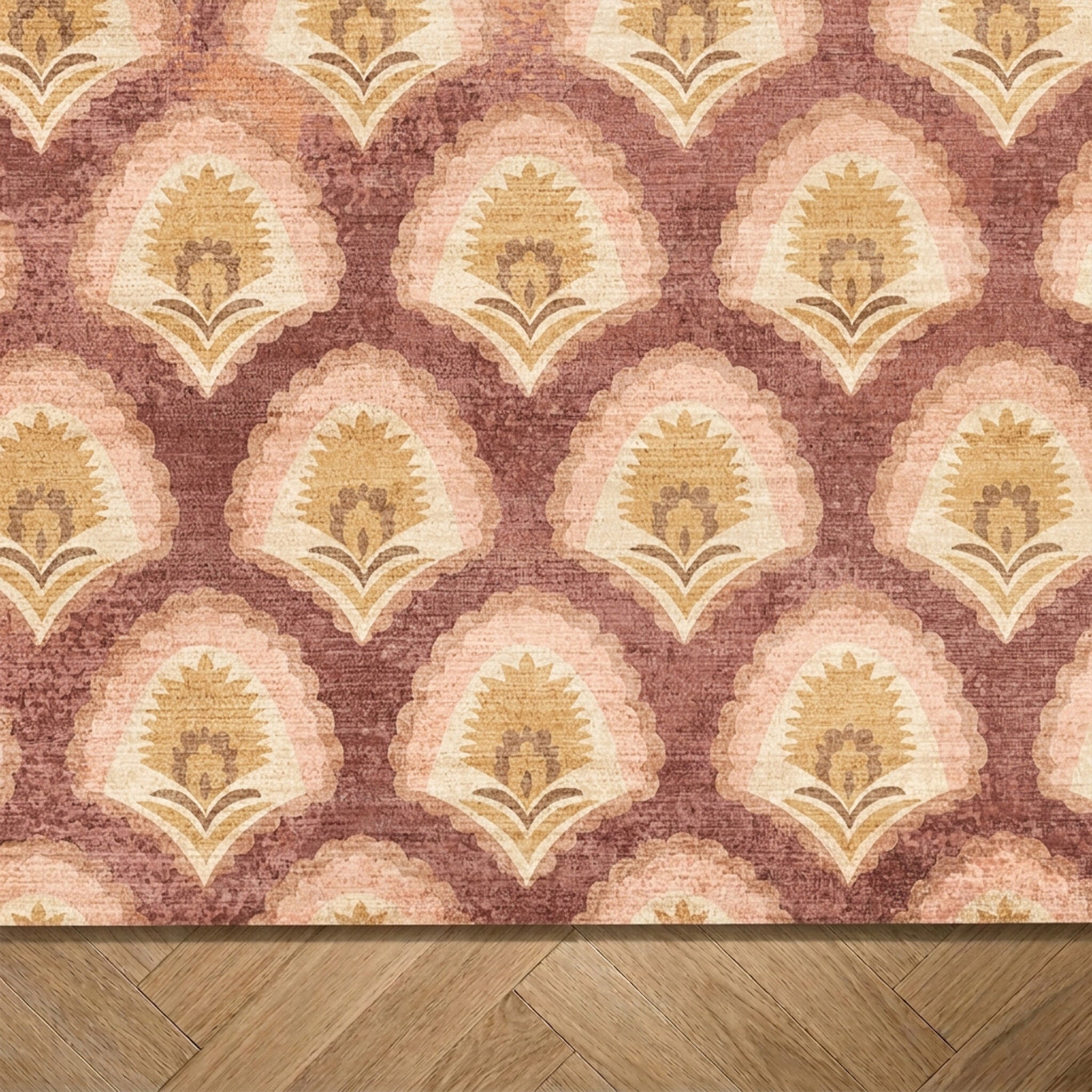 Dywan vintage - Sage Pattern Terakota