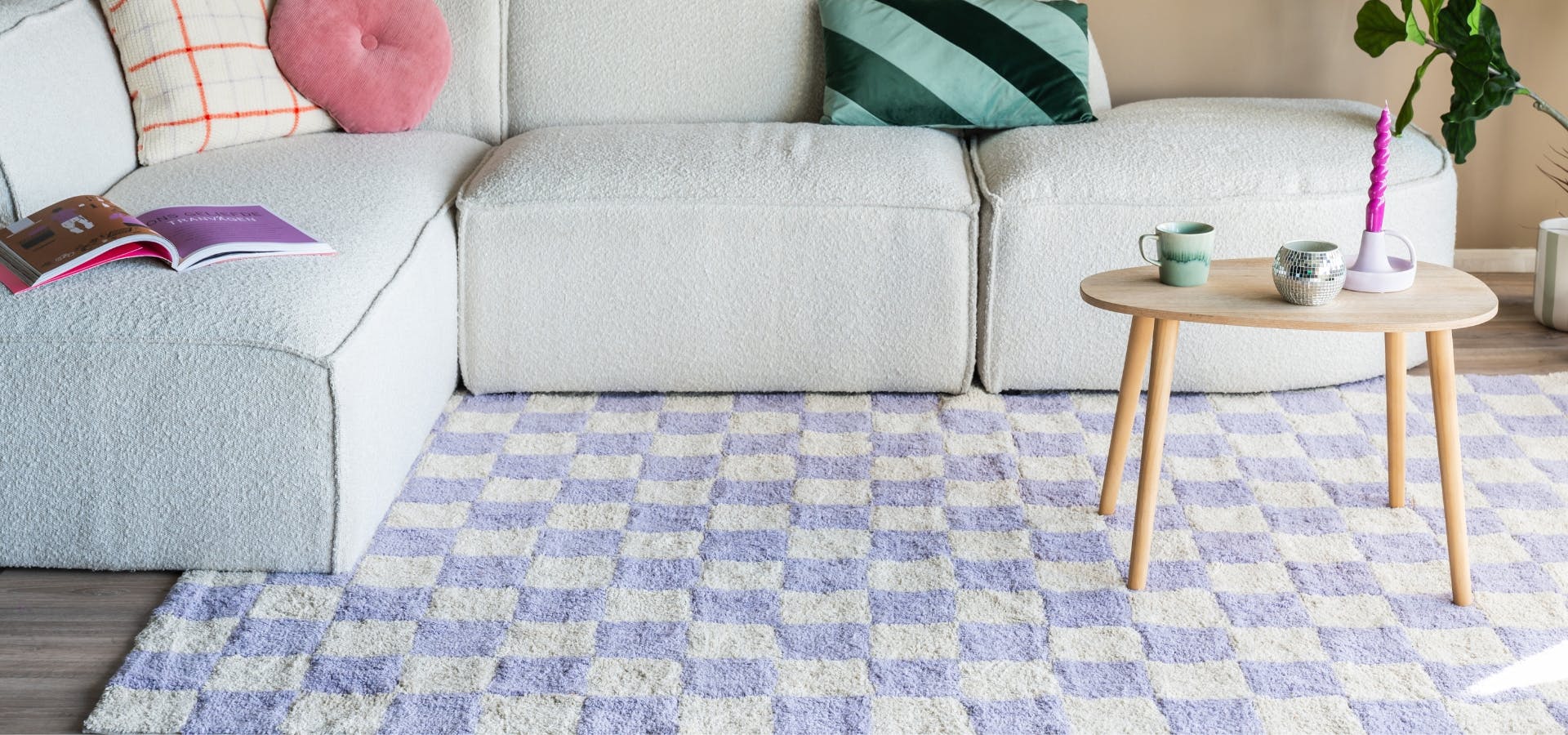 Rug in a newly furnished interior