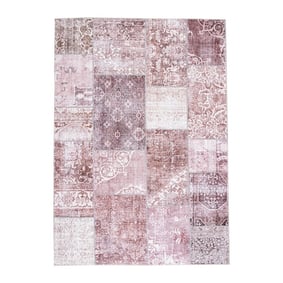 Dywan Patchwork - Lago Czerwony/Różowy - product