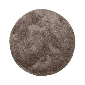 Dywan okrągły Shaggy - Blaze Taupe - product