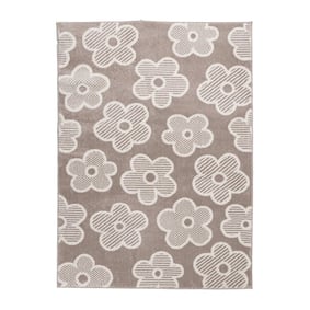 Dywan dziecięcy - Bowie Flower Taupe - product